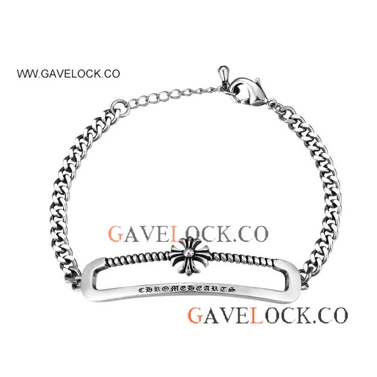 Vintage Euro Punk Chain Link Bracelet Trend Men Lady